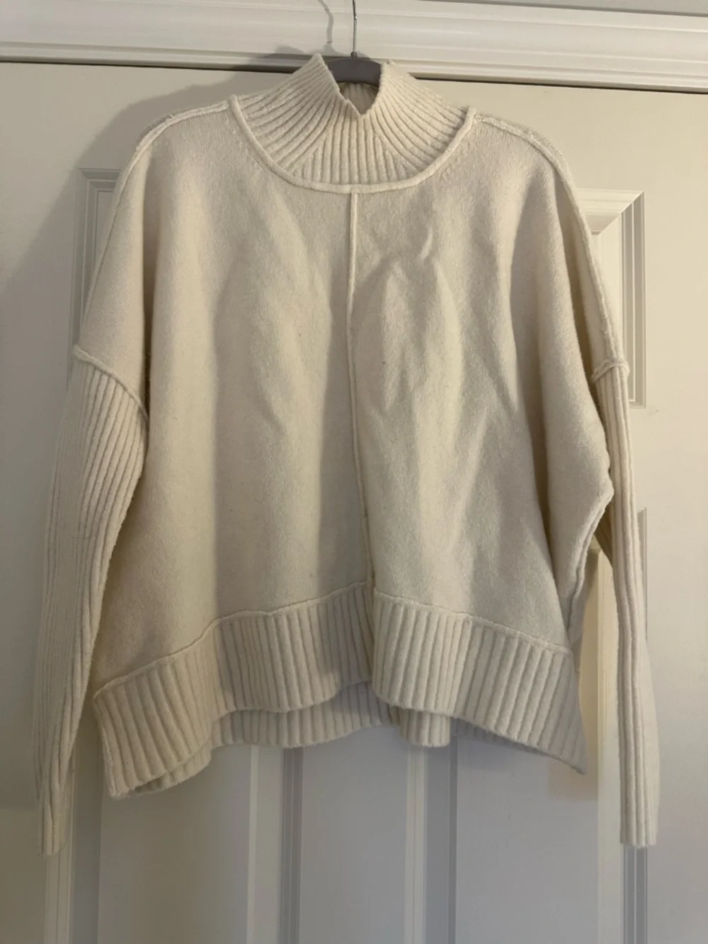 Anthropologie Oversized Mock Neck Sweater